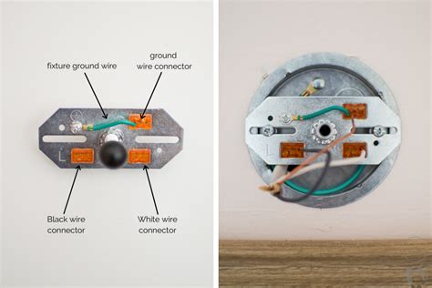 how to install a vanity light without a junction box|electrical junction box installation.